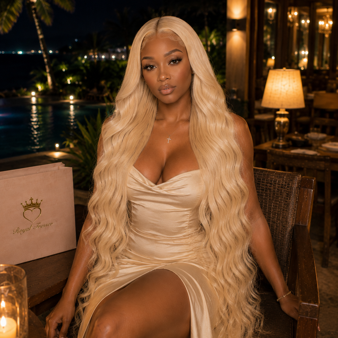 613 Blonde HD Frontal Lace Wig
