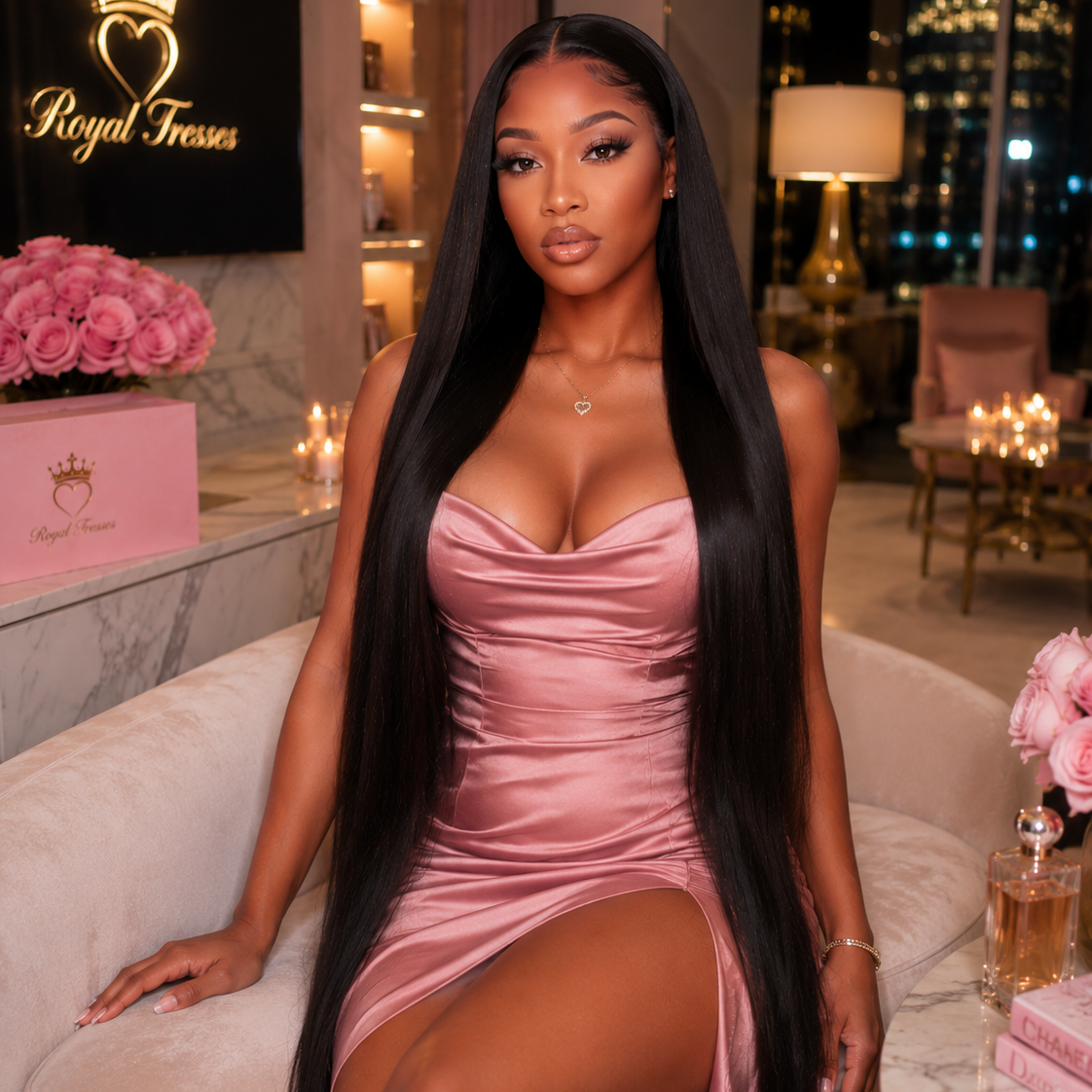 Straight HD Frontal Lace Wig